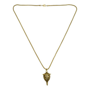 N-7182 New Fashion Bohemian 2 Colors Vintage Alloy Carved  Bells  Lamp Shaped Pendant Necklaces Long Chains Sweater Necklaces for Women
