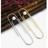 E-5139  1 PC Unique Silver Gold Metal Pearl Drop Earrings for Women Boho Party Jewelry