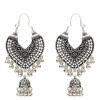 E-5154 Vintage Silver Gold Metal Bells Tassel Drop Earrings for Women Indian Party Jewelry Gift