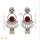 E-5153 6 Colors Vintage Silver Gold Metal Bells Tassel Drop Earrings for Women Indian Party Jewelry Gift