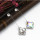E-5156  2 Colors Korean New Fashion Simple Elegant Copper Alloy Silver Bling Bling Crystal Star Long Drop Earring for Women Bridal Wedding Party Jewelry