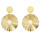 E-5186  Fashion Silver Gold Metal Pearl Drop Earrings for Women Boho Wedding Party Jewelry