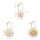 P-0434  Fashion Simulated Pearl Brooches Pin Dress Decoration Gold Brooches Gifts For Women Party Jewelry