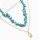 N-7189  Vintage gold Alloy Geometric Shape Necklaces for Women Boho Party Jewelry