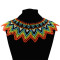 N-7192  Big Coloful Resin Beads Statement Choke Collar Necklace Bohemian  For Women Jewelry