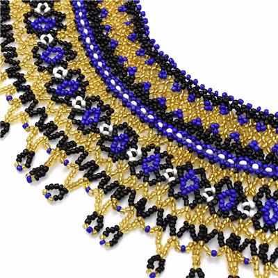 N-7192  Big Coloful Resin Beads Statement Choke Collar Necklace Bohemian  For Women Jewelry