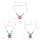 N-7193 Vintage Silver Turquoise Embellish Fower Leaves Necklace Bohemian For Women Jewelry