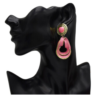 E-5194  Fashion Geometric Drop Earrings for Women Bridal Wedding Party Jewelry Gift
