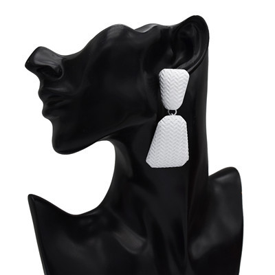 E-5205  7 Colors Simple Style Geometric Alloy Drop Dangle Earrings For Women