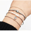 B-0946  Multilayers Shell Birds Heart Shape Fringe Tassl Bracelet & Bangle Sets for Women Boho Party Jewelry Gift