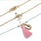 B-0946  Multilayers Shell Birds Heart Shape Fringe Tassl Bracelet & Bangle Sets for Women Boho Party Jewelry Gift