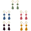 E-5204  Fashion Acrylic Geometric Drop Earrings for Women Bridal Wedding Party Jewelry Gift