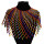 N-7195  2 Styles Handmade Big Coloful Resin Beads Statement Choke Collar Shawl Bohemian Party Jewelry