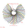 N-7195 2 Styles Handmade Big Coloful Resin Beads Statement Choke Collar Shawl Bohemian Party Jewelry