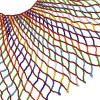 N-7195 2 Styles Handmade Big Coloful Resin Beads Statement Choke Collar Shawl Bohemian Party Jewelry