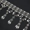 N-7140 * Indian Style Gold Plated Metal Crystal Flower Belly Chains Dancing Beach Sexy Body Jewelry