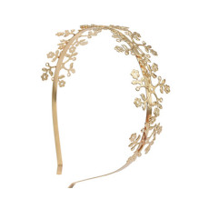 F-0613 Vintage Gold Leaf Hairbands Hair Ornament Headdress Girl Women Hair Jewelry Accessories