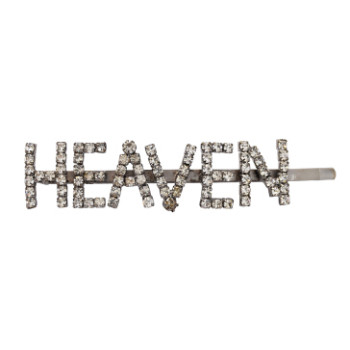 F-0615  Vintage Silver Letter Rhinestones Hair Clip for Women Hairpins Hair Accessories Ornaments