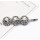 F-0615  Vintage Silver Letter Rhinestones Hair Clip for Women Hairpins Hair Accessories Ornaments
