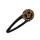 F-0614  2 Styles Cute Girl Leopard Printed Hairpins Smile Face Hair Clip Hairgrips Party Hair Jewelry
