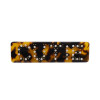F-0614  2 Styles Cute Girl Leopard Printed Hairpins Smile Face Hair Clip Hairgrips Party Hair Jewelry