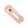 F-0618  5 Color Cute Girl Acrylic  Printed  Hairgrips Party   Jewelry