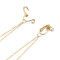 E-5215  3 Styles Chain One-Piece Long Earrings For Woman Jewelry Design