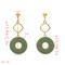 E-5212  4 Colors Fashion Acrylic Geometric Drop Earrings For Women