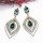 E-5214  Fashion 5 Color  Drop Dangle Earring Inlay Crystal Rhinestone Dangle Long Earrings For Women Jewelry