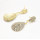 E-5221 Fashion 2 Color Drop Dangle Earring Inlay Crystal Rhinestone Dangle Long Earrings For Women Jewelry