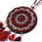 N-7199  Ethnic Boho Handmade Round Tassel Pendant Necklace For Women Party Jewelry