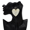 E-5225 4 Colors Cane Grass Love Heart Cute Earrings