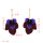 E-5250 3 Colors Flower Cute Acrylic Drop Dangle Earring For Women Jewelry Design