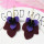 E-5250 3 Colors Flower Cute Acrylic Drop Dangle Earring For Women Jewelry Design