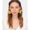 E-5225  4 Colors Cane Grass Love Heart Cute Earrings