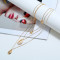 N-7204 Vintage Ethnic Silver Gold Alloy Shell Statement Necklace For Women Fashion Jewerly