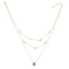 N-7206 Multi-Layer Chain Star Heart Coin Ladies Elegant Necklace Pendant Necklace