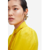 E-5262 Elegant Silver Gold Metal Flower Stud Earrings for Women Girl Wedding Party Jewelry