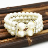 B-0958  4 Styles Fashion Multilayer Pearl Bracelet and Bangle for women Jewelry Design