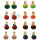 E-5269 Simple 8 Colors Gold Alloy Shell Shaped Drop Dangle Earrings For Women