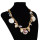 N-7223 Ethnic Beach Natural Sea Shell Chain Necklace For Women Jewerly