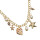 N-7223 Ethnic Beach Natural Sea Shell Chain Necklace For Women Jewerly