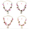 N-7224 Handmade Natural Sea Shell Flower Pendant Necklaces for Women Boho Party Beach Jewelry