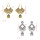 E-5276 4 Styles Indian Zamak Hollow Ball Tassel Earring for Women Jewelry Design