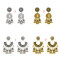 E-5284  4 Styles Indian Zamak Bell Tassel Earring for Women Jewelry Design