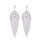 E-5280 Fashion Silver Gold Full Crystal Rhinestone Geometric Drop Earrings for Women Bridal Wedding Party Jewelry