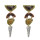 E-5291 3 style Retro Earrings Triangular Square Geometric Pendant Earrings Women Bijoux Jewelry