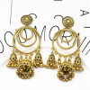 E-5306 2 Colors Indian Zamak Bell Tassel Earring for Women Jewelry Design