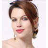 E-5313 Vintage Gold Rhinestone Dragonfly Pendant Long Drop Earrings for Women Boho Party Jewelry