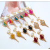 E-5318  7 Colors Natural Sea Conch Shell Pearl Drop Dangle Earrings for Woman Boho Summer Beach Jewelry